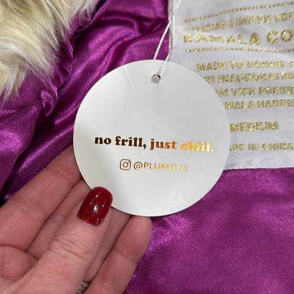 NWT iloveplum Official Limited Edition Kamala Coat in Snow Leopard (Med -Size 6) - Picture 9 of 10